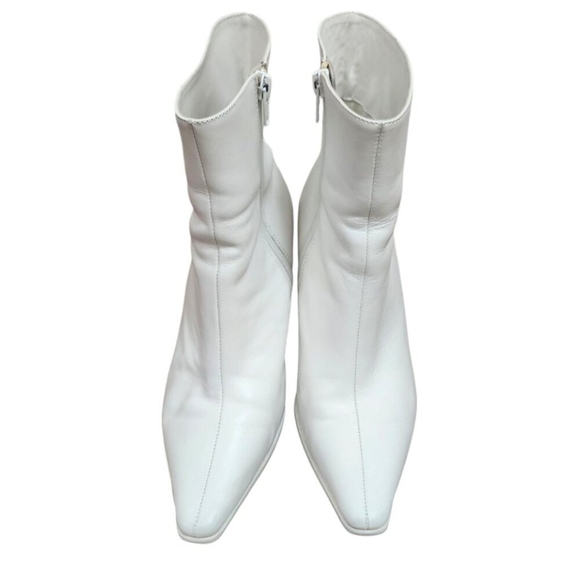 AUTHENTIC Raye Leather Boot in white Size 7.5 - Picture 4 of 13